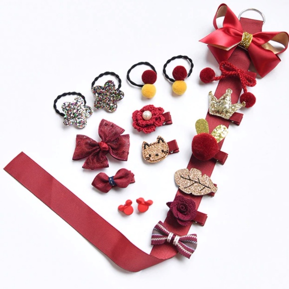 18 Pc. Girls,Babies Hair Accessories, U Pick Color - Picture 3 of 6